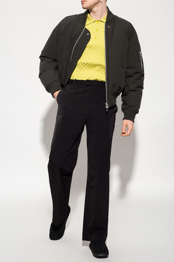 Black Nylon joggers Bottega Veneta - SchaferandweinerShops